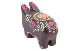 Статуэтка Свинья (дерево,росипсь) №Дж40/1 - Ганг фото 3