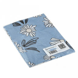 Наволочка 50х35см Цветочная поляна К, с клапаном-запахом, поплин 115г/м2, хлопок 100%, упаковка ПП 12х6см, Домашняя мода (Россия) фото 2