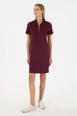 Kad_n Bordo _rme Elbise - U.s. polo assn фото 7