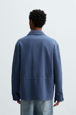 WASHED POCKET JACKET - Zara фото 3