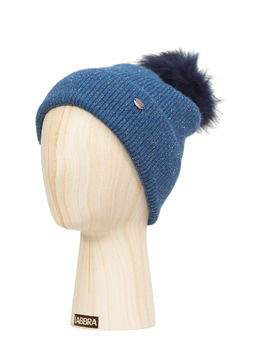 Шапка жен. шерсть+нейл+акр+люр LB-D77103 denim blue - Labbra фото 7