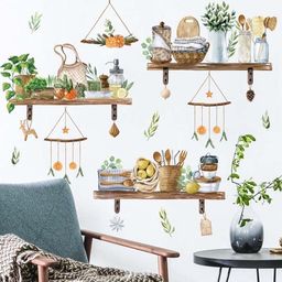 Наклейка интерьерная Утро в деревне (2529) - Мой органайзер фото 3