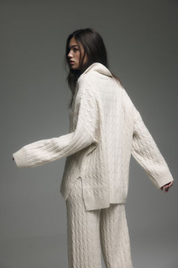 Jersey en punto trenzado - H&m фото 2