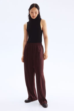 Pantal?n amplio con raya - H&m фото 8