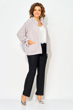 Костюм Liliana 1493БрПн Жемчужно-+черный