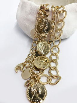 Браслет жемчуг PR3743 серебро (дельфины) - Mini maxi фото 5