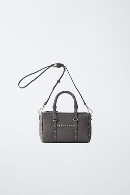 BANDOLERA TACHAS / Gris