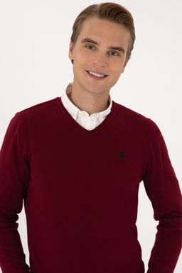 Erkek Bordo Basic Kazak - U.s. polo assn фото 2