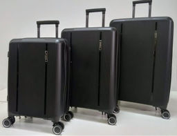Набор из 3-х чемоданов MIRONPAN 24107 Черный