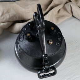 Казан (скороварка) 5,0 л Афганский, черный с боковыми ручками (Н106)