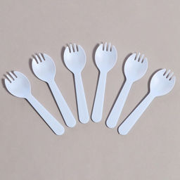 Набор одноразовой посуды, 6 шт, цвет синий - Страна карнавалия фото 3