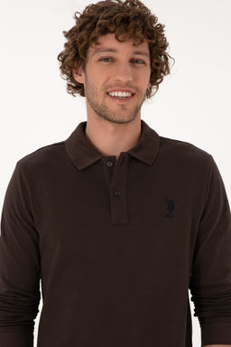 Erkek Koyu Kahverengi Basic Sweatshirt Sepette S_rpriz _ndirim - U.s. polo assn фото 9