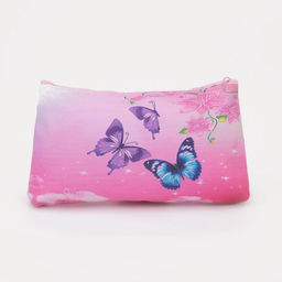 Цена за 3 шт. Косметичка на молнии, розовая