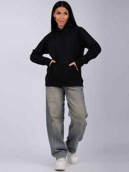 Худи Ханна, футер 2-х нитка начес - Малина фото 16