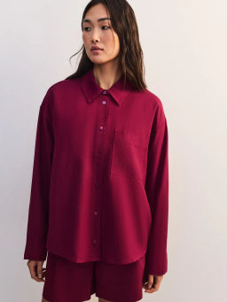 Льняная блуза свободного кроя ZR2605012008-91 / Zarina