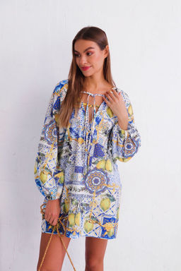 11597 Платье из хлопка летнее Lemon - Martichelli фото 4