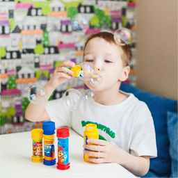 Цена за 4 шт. Мыльные пузыри Динозавры, 95 мл - Соломон фото 4