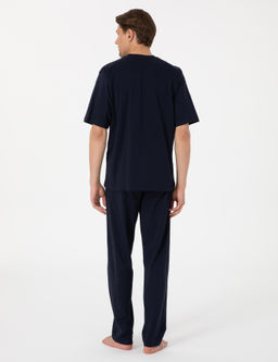 Mavi K_sakol _ortlu Pijama Tak_m_ - Pierre cardin фото 4