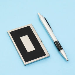 Набор подарочный 2в1 (ручка, визитница) - Simaland фото 2