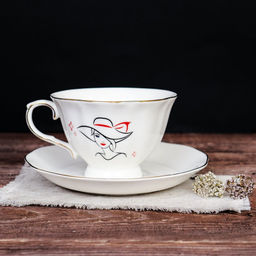 Чайный набор 2 предмета 250 мл Любимой дочке / RS/2-FY22009 /уп 36/ - Галеонтрейд фото 2