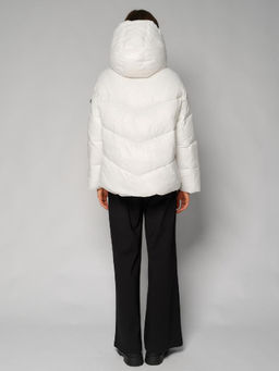 Куртка женская 12411-22049 white - Eleganzza фото 4