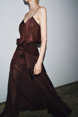 LONG COMBINED DRESS - Zara фото 3