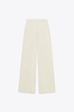 COTTON STRAIGHT-LEG TROUSERS - Zara фото 8