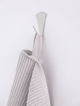 Набор крючков на липучке, 4 шт серый нержавеющая сталь