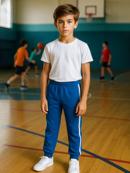 Штанишки детские голубые - Утенок фото 98