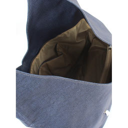 Сумка женская искусственная кожа (ПВХ) ADEL-286, 1отд. синий джинс 258867 - Adelia фото 3