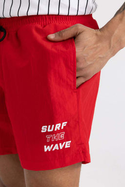 Короткие шорты для плавания с принтом DeFactoFit  фото 9