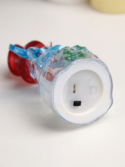 Ёлочная игрушка «Снеговик», 12 см, от батареек LR1133×3, свечение мульти (RGB)