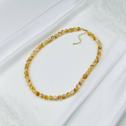 Колье из Цитрина 45 см +