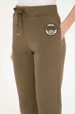 Женские спортивные штаны цвета хаки Неожиданная скидка в корзине - U.s. polo assn фото 7