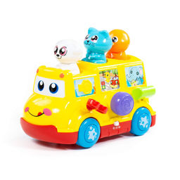Игрушка развивающая Школьный автобус (в коробке) - Полесье фото 2