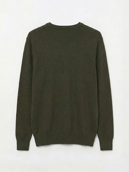 Bisiklet Yaka Erkek Triko Kazak