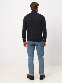 Джемпер мужской GREG G123-DA601 серый/черный