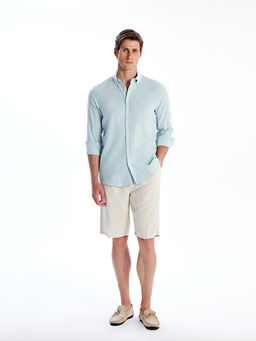 Slim Fit Uzun Kollu Arm?rl? Erkek G?mlek