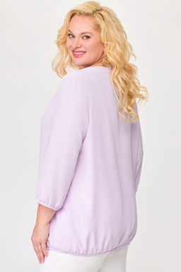 Блуза Swallow 803.2 черный+серебряный узор фото 518