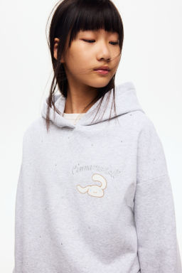 Sudadera con capucha y motivos - H&m фото 14