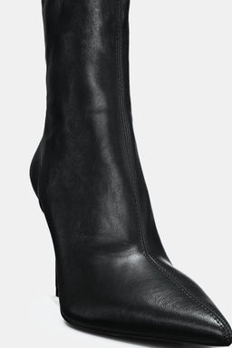 STILETTO HEEL ANKLE BOOTS