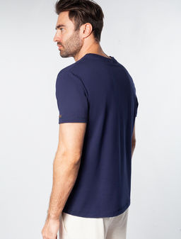 VILATTE / Футболка из премиального хлопка с эластаном  фото 4