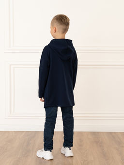 Толстовка детская темносиняя Future