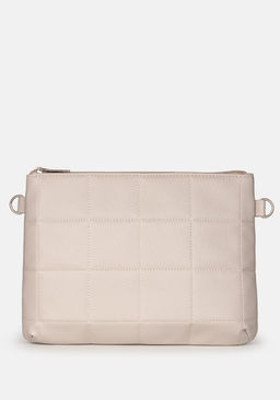Сумка женская L-Craft светло-бежевая из экокожи  фото 3