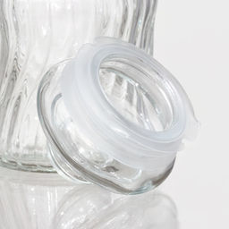 Банка для сыпучих Круговорот, 280 мл, 7.512.5 см, стекло - Simaland фото 3