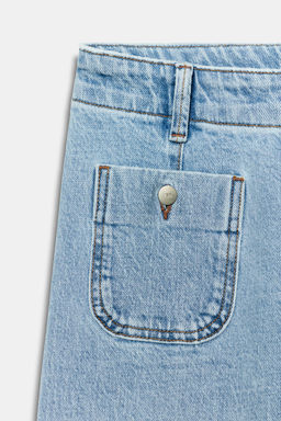 JEANS Z1975 WIDE LEG TIRO ALTO BOLSILLOS / Azul claro - Zara фото 11