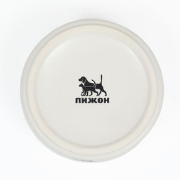 Миски керамические двойные на подставке 2450 мл 28.515.57 см, мрамор - Пижон фото 7