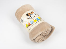 Покрывало- плед АРТ 004 200*220 "Гладкокрашеный Капучино"