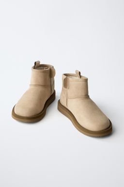 SHEEPSKIN ANKLE BOOTS - Zara фото 3