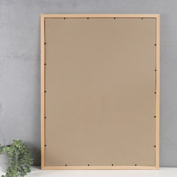 Фоторамка для фото 60×80 см Nauru, натуральная, (пластиковый экран)